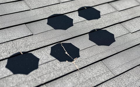 How to Spot Hail Damage on a Houston Roof (Before It Costs You)